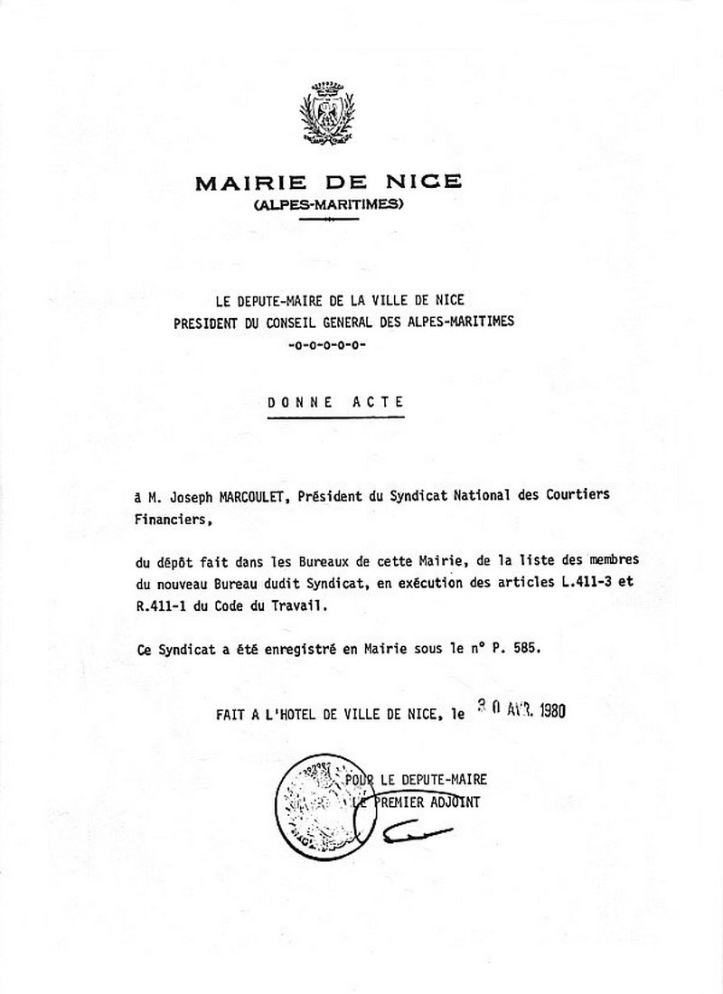 Maire de Nice